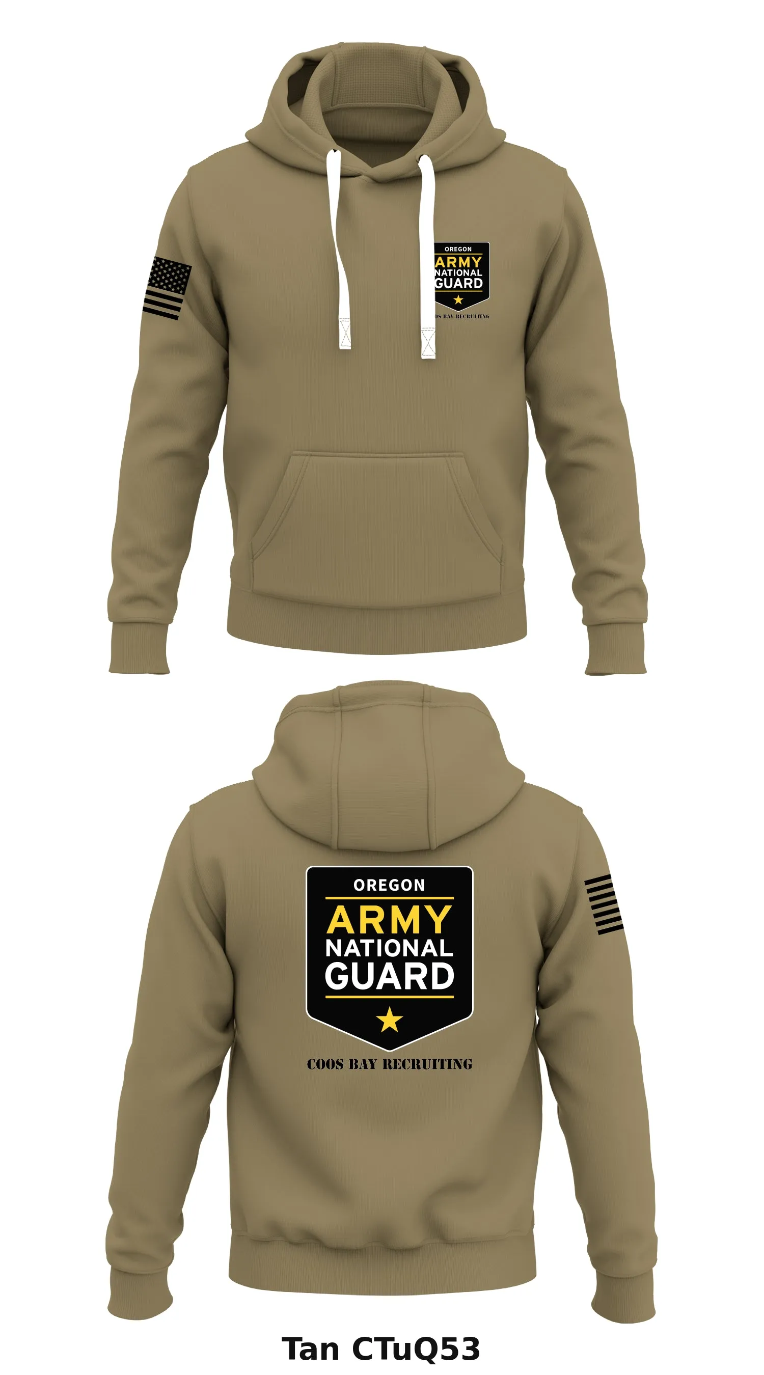 Coos Bay Recruiting Store 1  Core Men's Hooded Performance Sweatshirt - CTuQ53