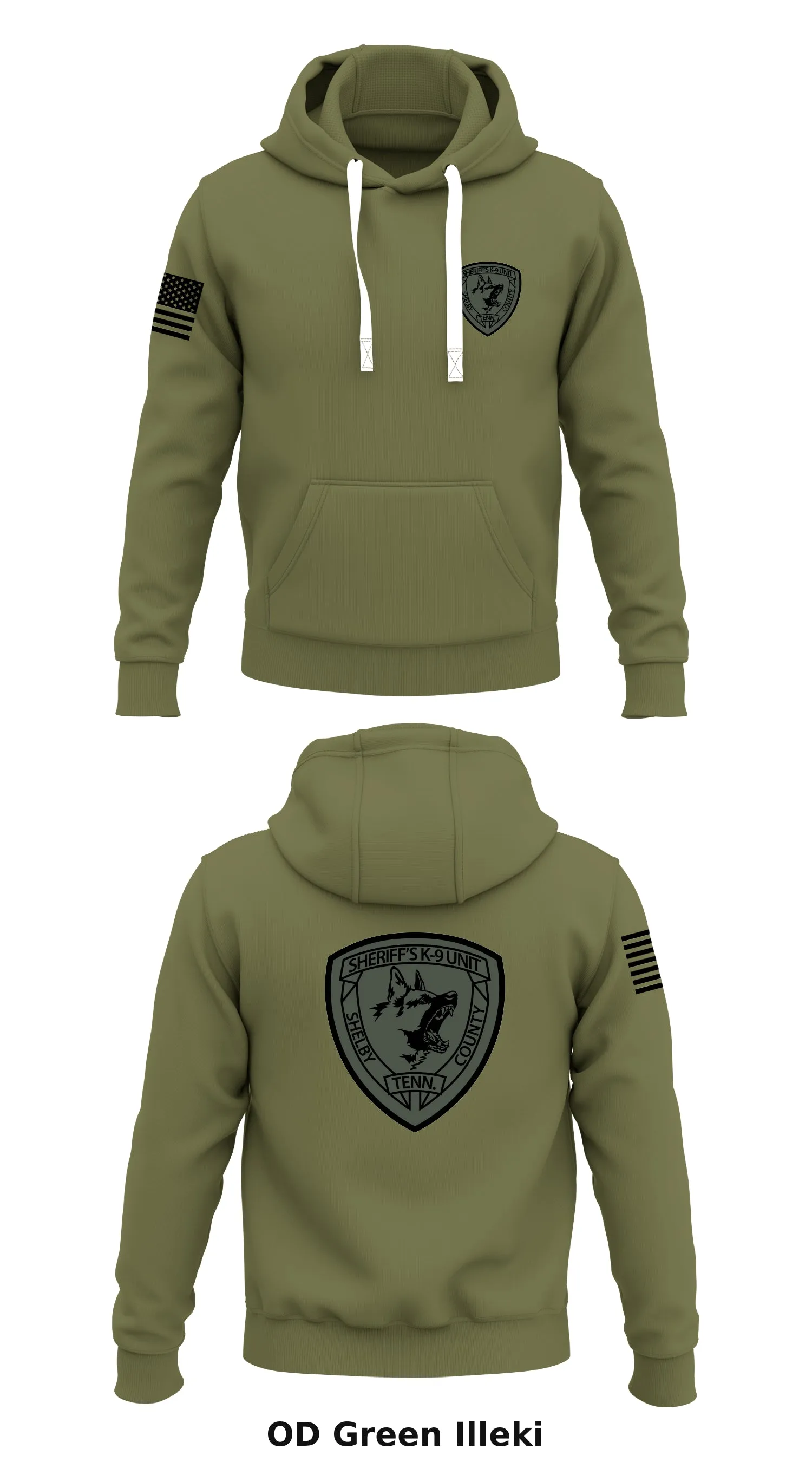 Core Men's Hooded Performance Sweatshirt - Illeki