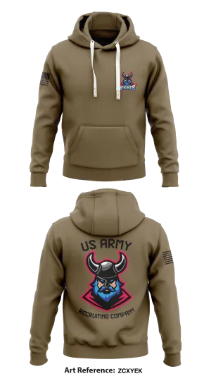 CORPUS CHRISTI US ARMY RECRUITING COMPANY Store 1 Core Men's Hooded Performance Sweatshirt - zcxYek