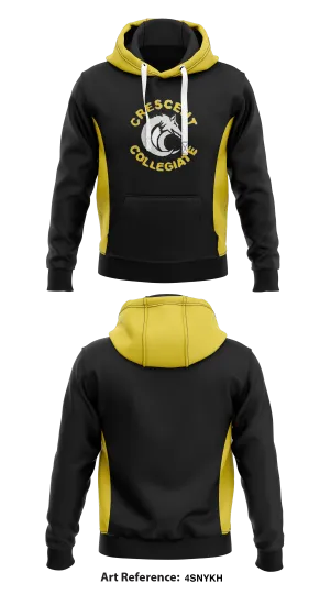 Crescent Coyotes Store 1 Core Men's Hooded Performance Sweatshirt - 4SNyKH