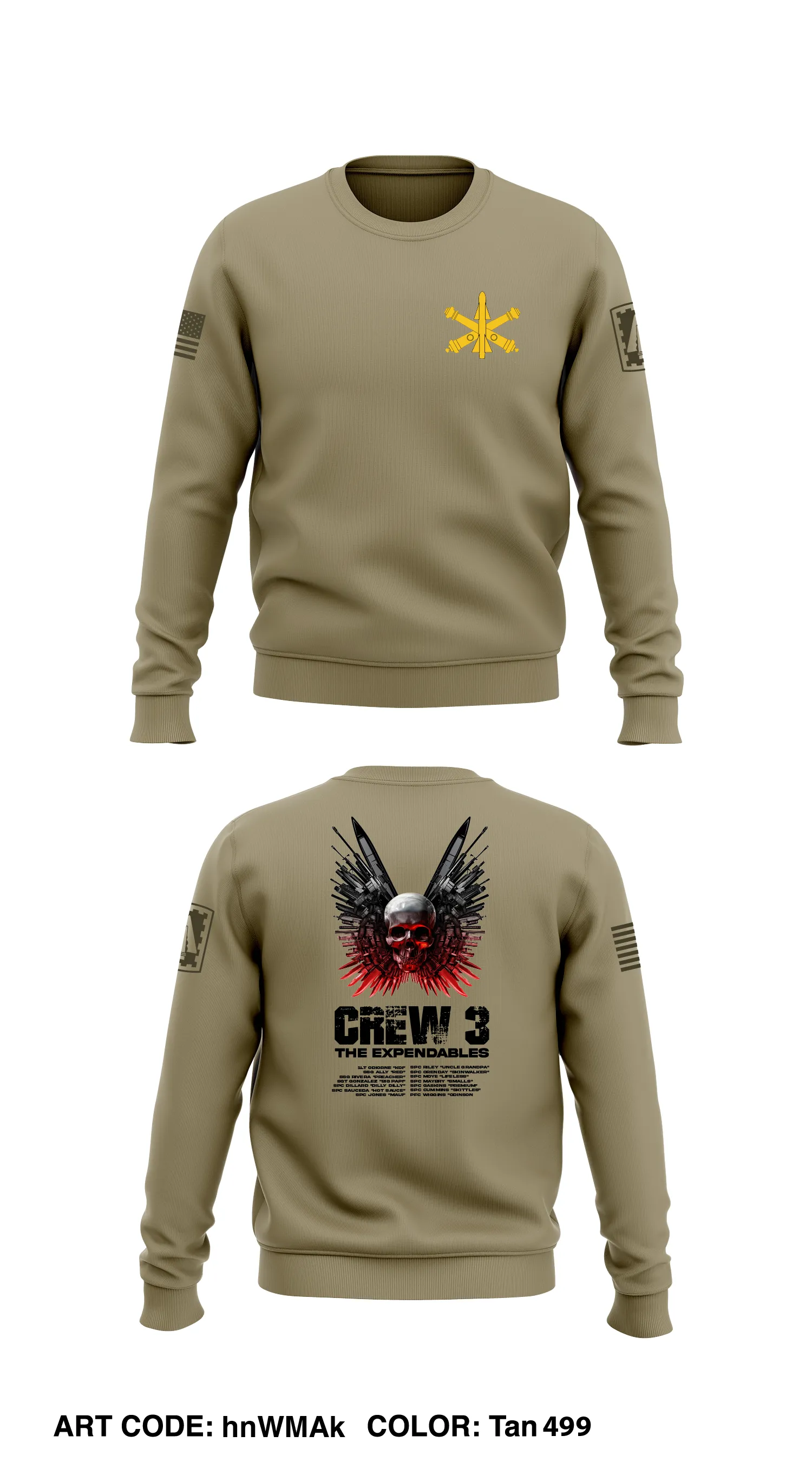 Crew 3, 1-7 ADA Store 1 Core Men's Crewneck Performance Sweatshirt - hnWMAk