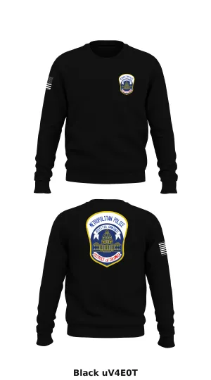Crime Suppression Team Store 1 Core Men's Crewneck Performance Sweatshirt - uV4E0T