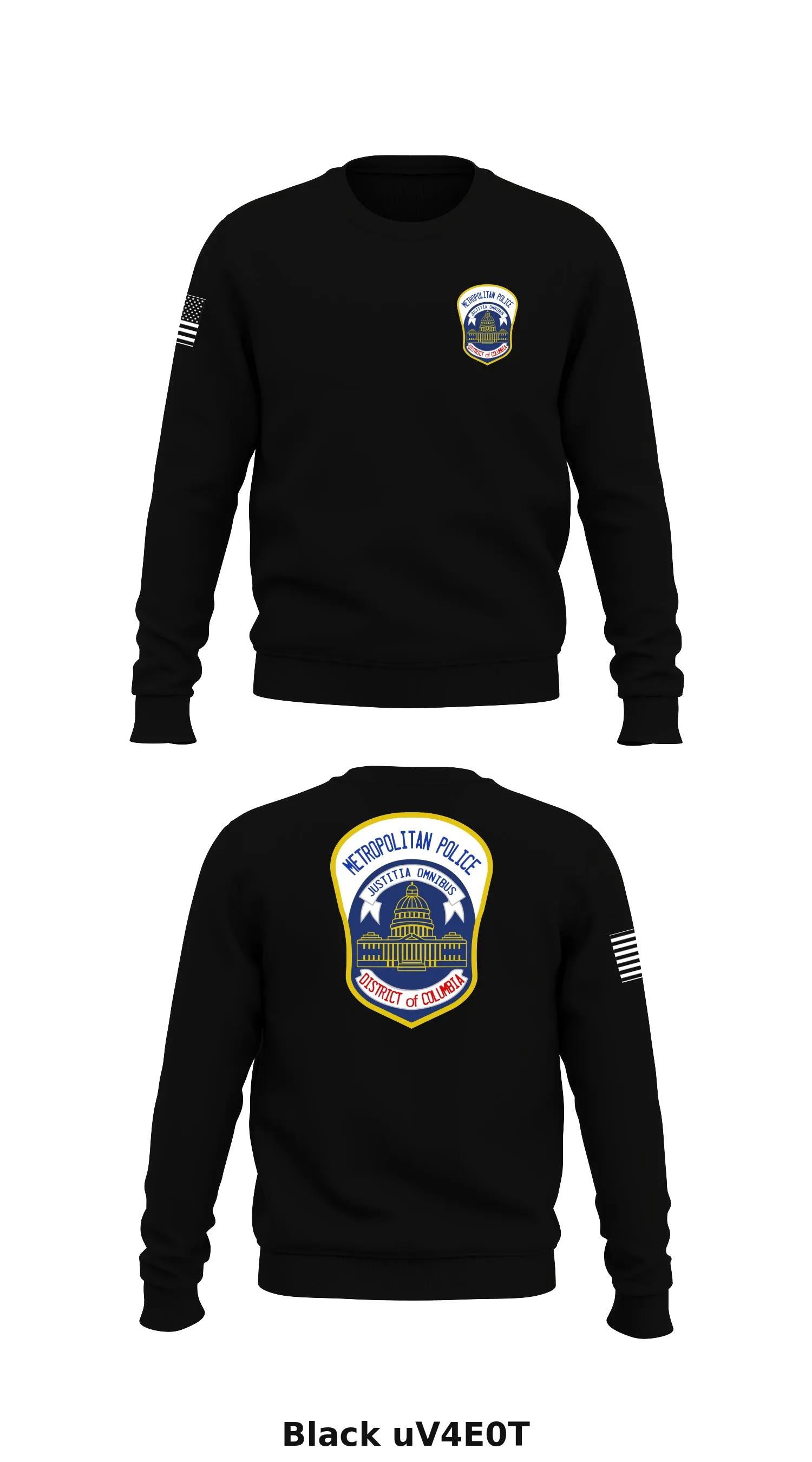 Crime Suppression Team Store 1 Core Men's Crewneck Performance Sweatshirt - uV4E0T