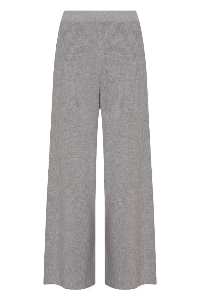 Cropped Culottes in Stone
