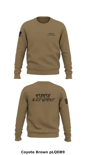 CSCS DET WEST Store 1 Core Men's Crewneck Performance Sweatshirt - pLQDB9