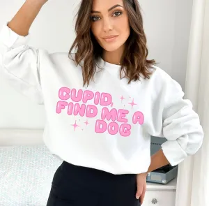 Cupid Valentines Crewneck Sweatshirt