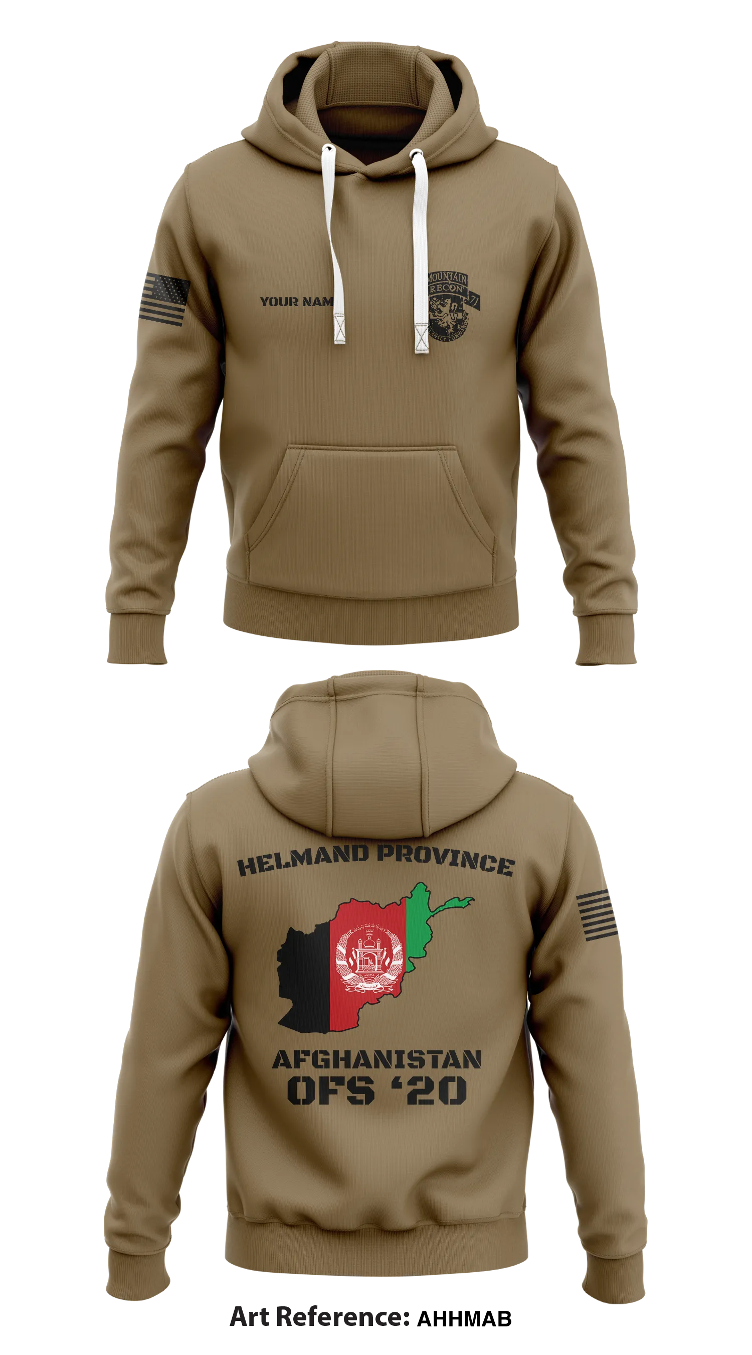 CUSTOM - 3-71 cav Store 1  Core Men's Hooded Performance Sweatshirt - AhhmAb