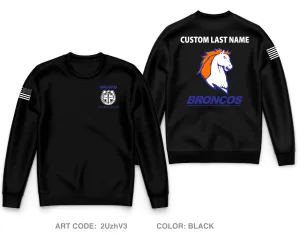 CUSTOM B Co 264th MED BN Core Men's Crewneck Performance Sweatshirt - 2UzhV3