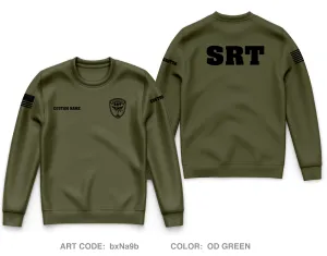 CUSTOM Department Of the army civilian police Core Men's Crewneck Performance Sweatshirt - bxNa9b