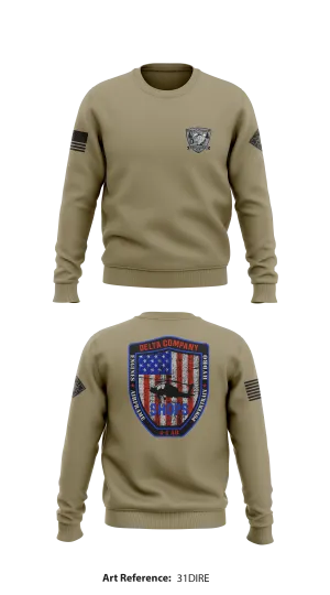 D. Co, 4-4 AB, 4th CAB Store 1 Core Men's Crewneck Performance Sweatshirt - 31dIRE