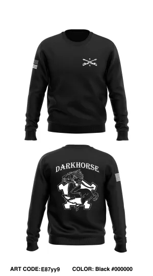 Darkhorse 4-9 CAV Core Men's Crewneck Performance Sweatshirt - E87yy9