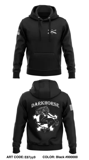Darkhorse 4-9 CAV  Core Men's Hooded Performance Sweatshirt - E87yy9