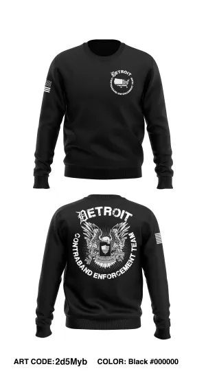 DCET Store 1 Core Men's Crewneck Performance Sweatshirt - 2d5Myb