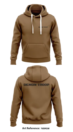 Demon Troop Store 1  Core Men's Hooded Performance Sweatshirt - 76srgM