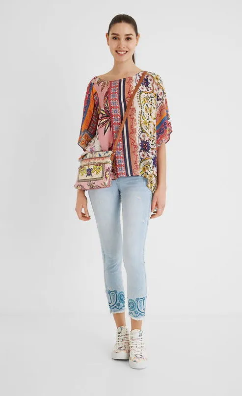 Desigual Paisley Blouse