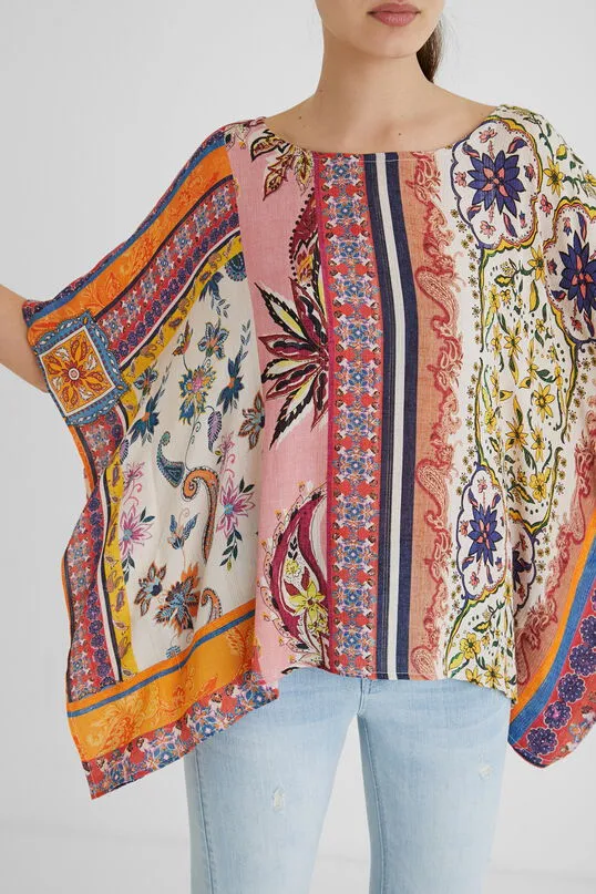 Desigual Paisley Blouse