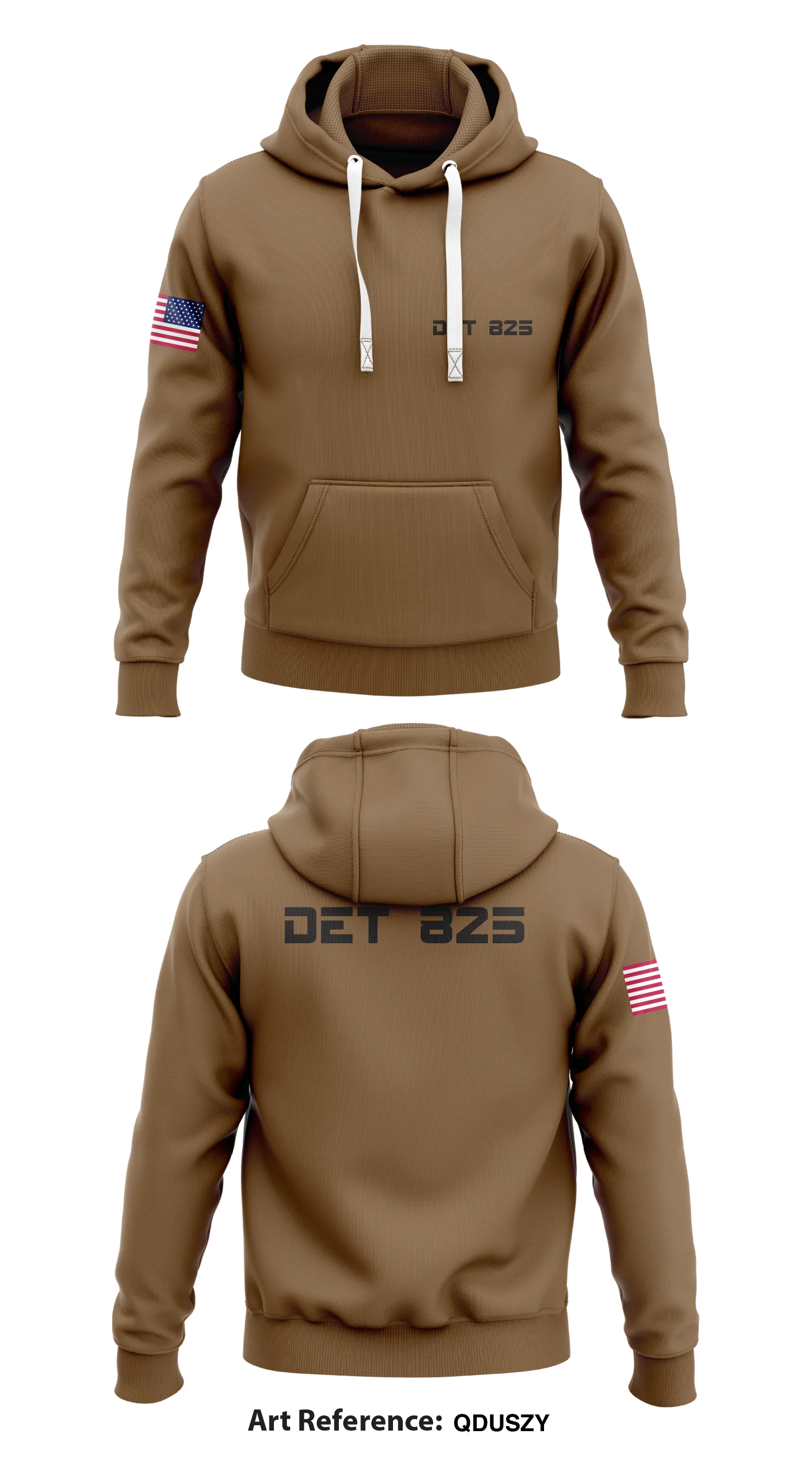 Det 825 Store 1  Core Men's Hooded Performance Sweatshirt - QDUszy