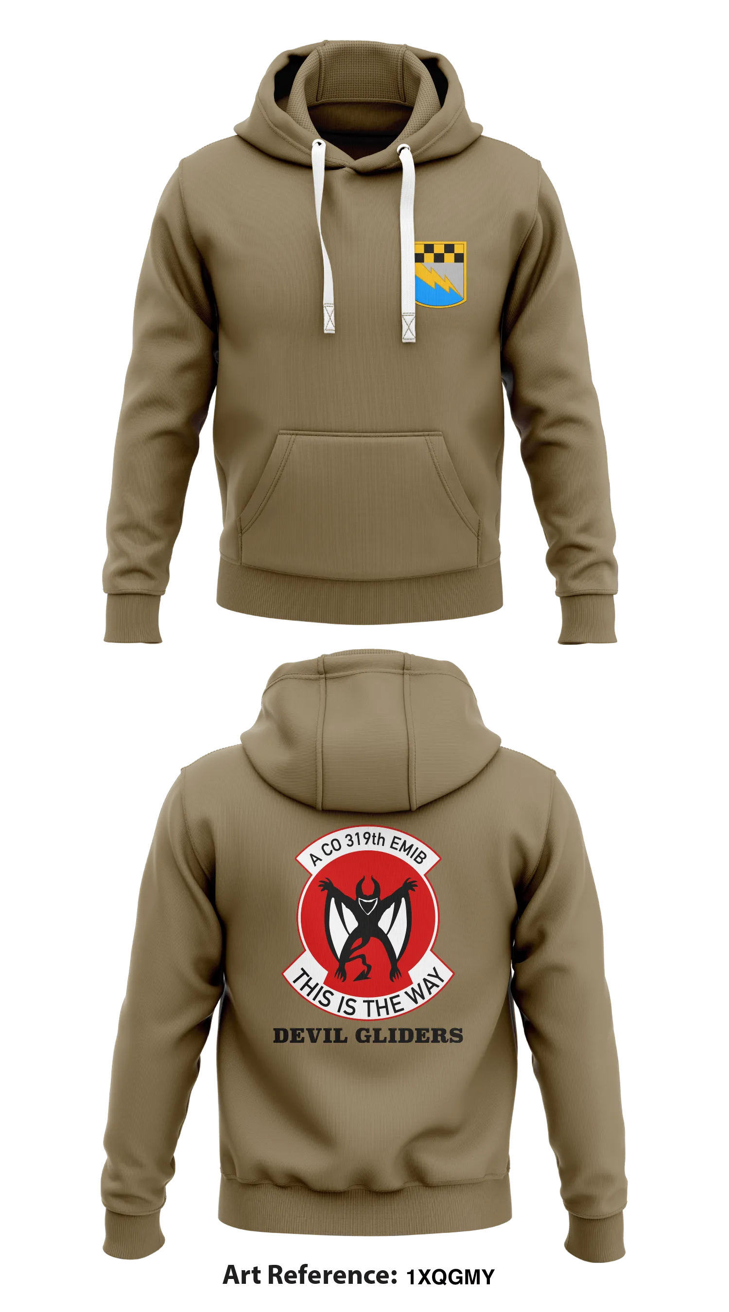 Devil Gliders Store 1  Core Men's Hooded Performance Sweatshirt - 1xqGMy