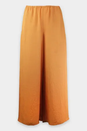 Drapey Pull On Culotte in Dark Ginger