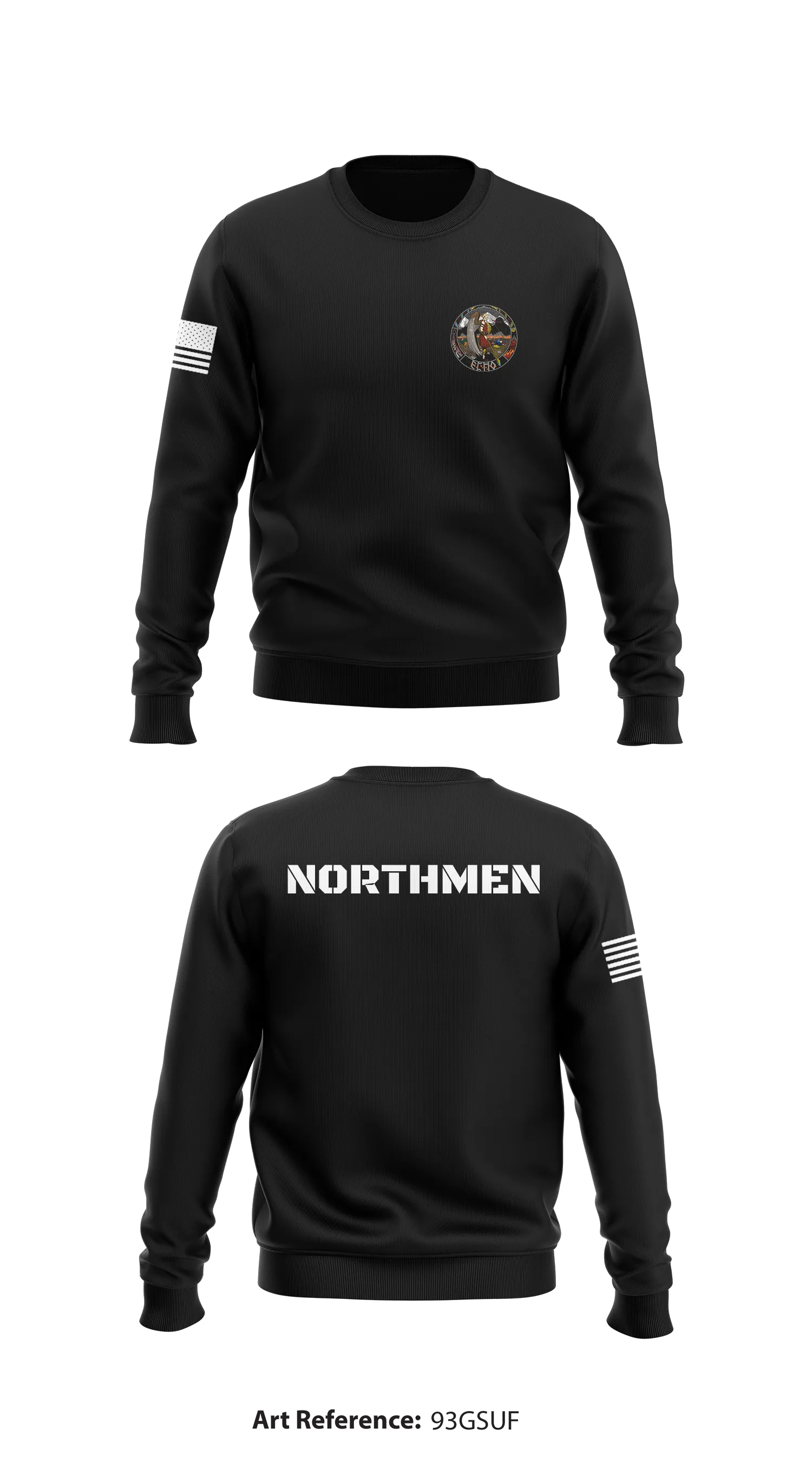 E/92 CA (SO) (A) Store 1 Core Men's Crewneck Performance Sweatshirt - 93GsuF