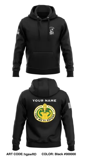 Echo Battery, 1-4th FA BN, 434th FA BDE Store 1  Core Men's Hooded Performance Sweatshirt - hgawRD