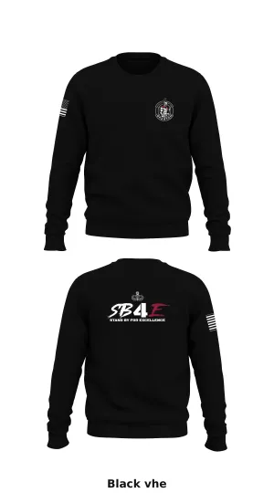 ECHO COMPANY "SPARTANS", 307th AEB Store 1 Core Men's Crewneck Performance Sweatshirt - vhe