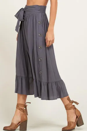 EDEN BUTTON SIDE PANT-