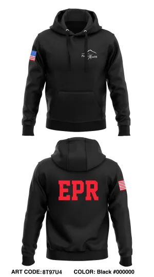EL Paso Emergency Preparedness Response  Core Men's Hooded Performance Sweatshirt - 8T97U4