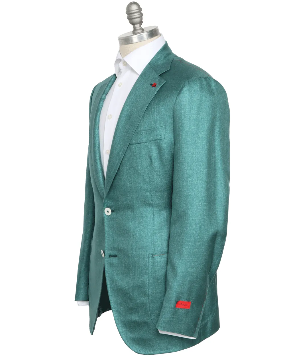 Emerald Green Silk Sportcoat