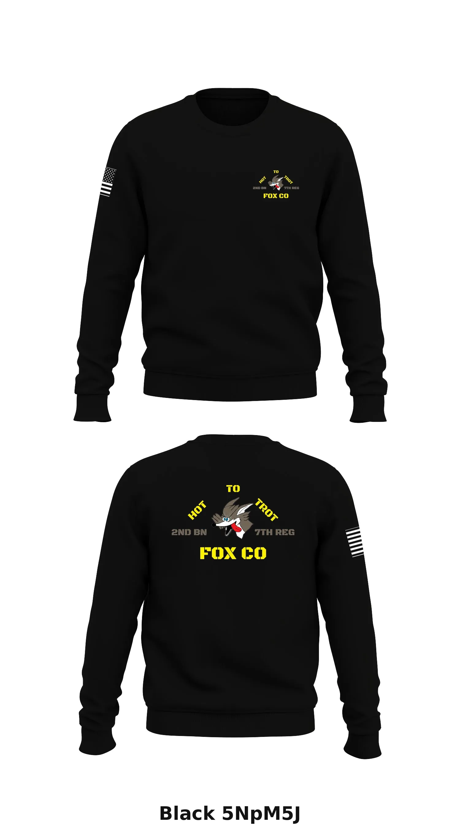 F co 2 BN 7 Marines  Store 1 Core Men's Crewneck Performance Sweatshirt - 5NpM5J