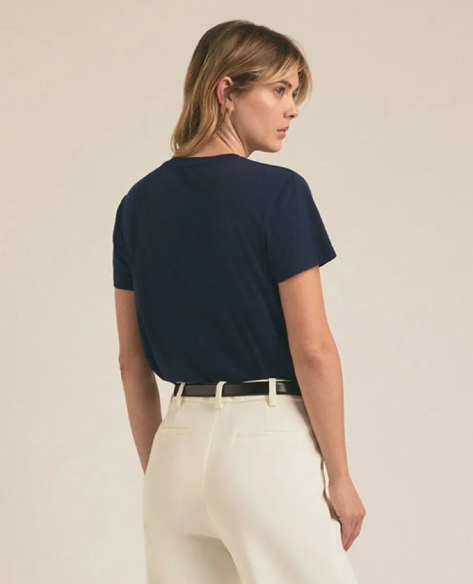Favorite Daughter Tee Navy