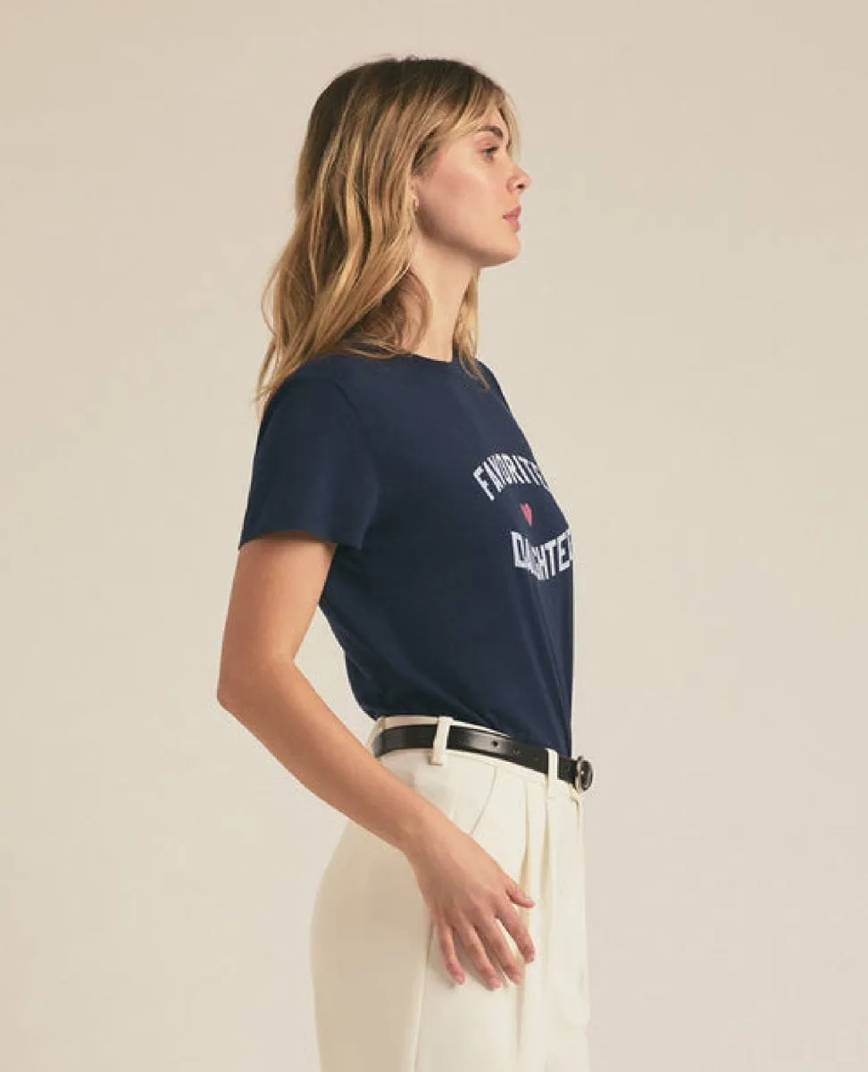 Favorite Daughter Tee Navy
