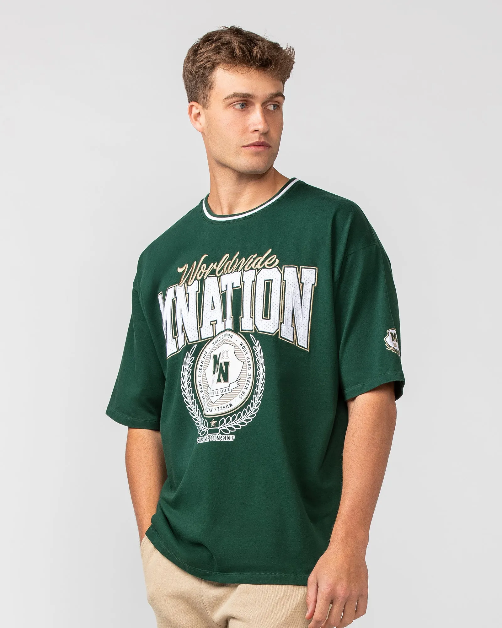 Free Play Oversized Tee - Pine