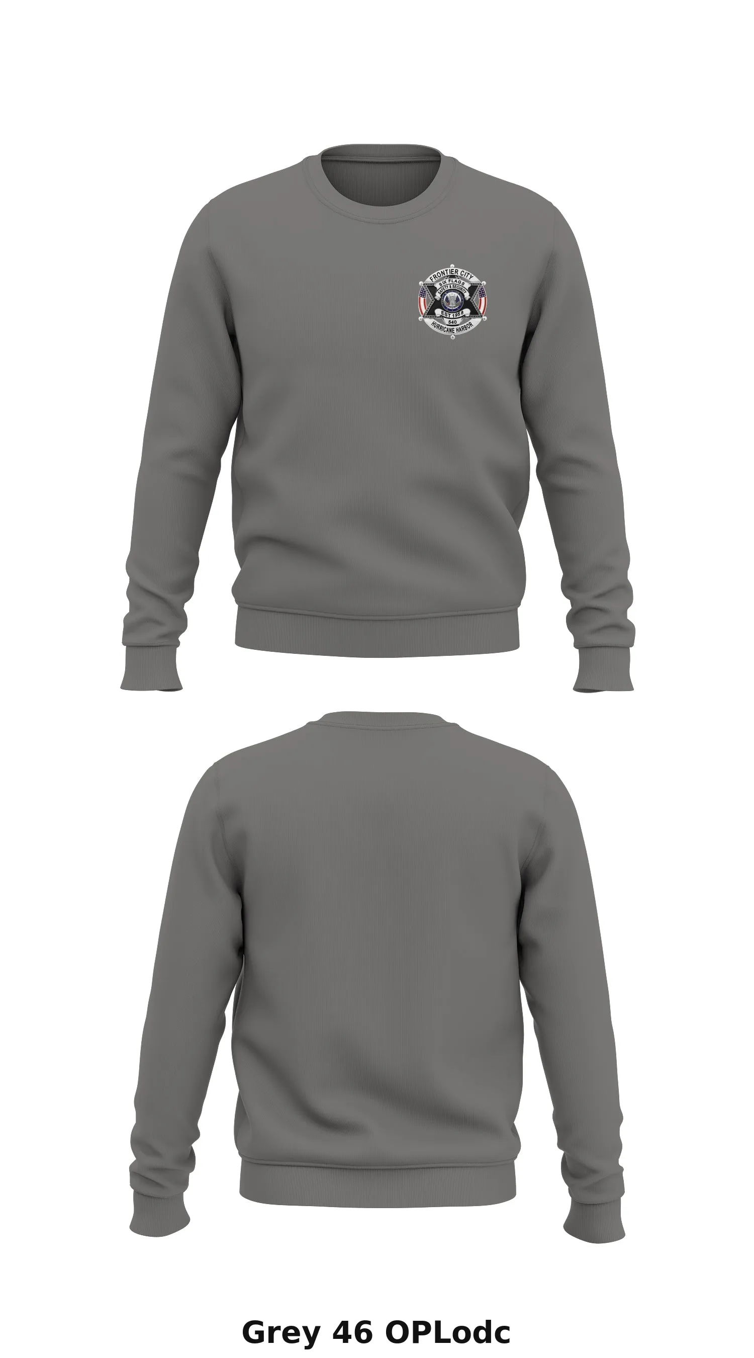 FrontierCity  Store 1 Core Men's Crewneck Performance Sweatshirt - OPLodc