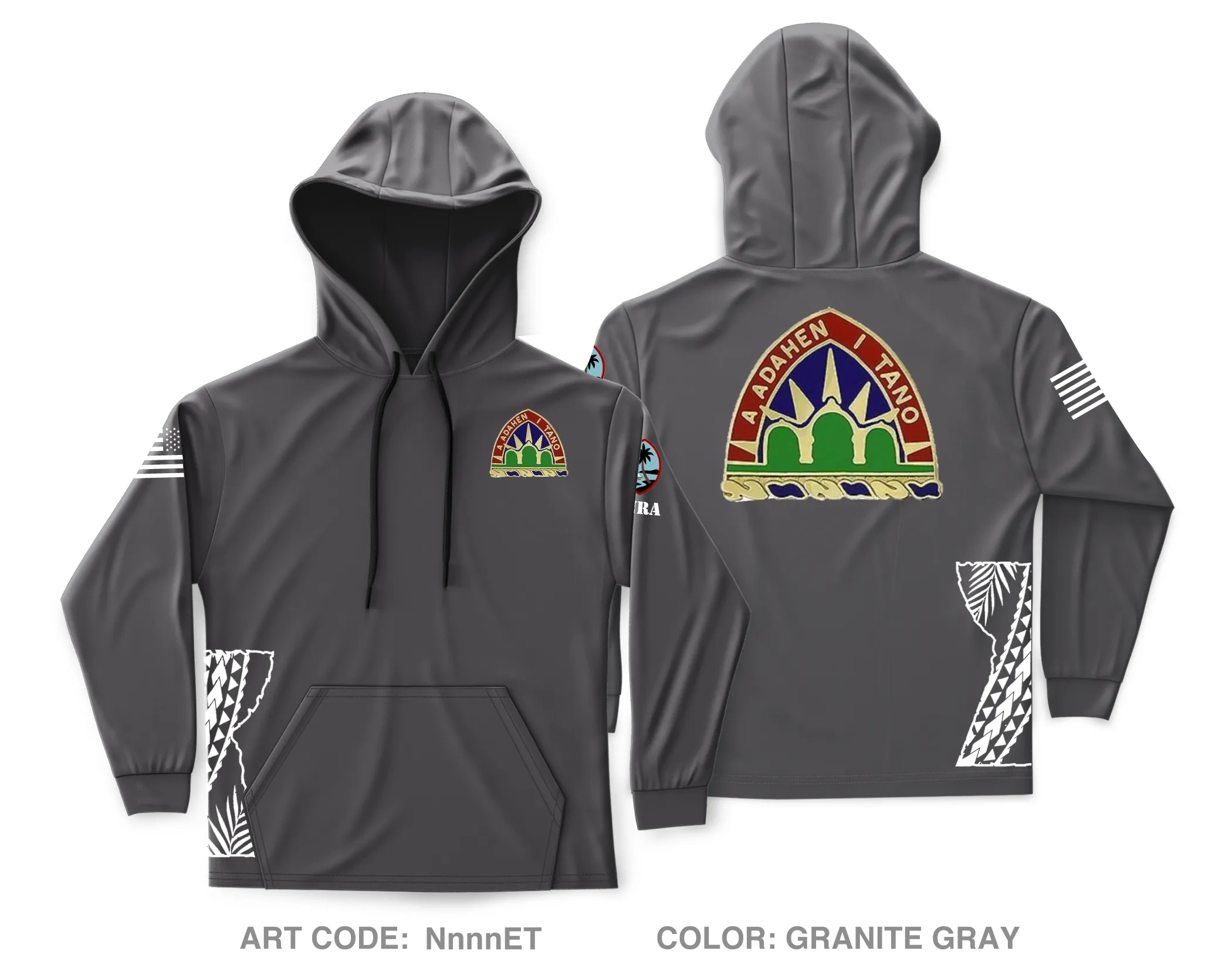 GUARNG Element Core Men's Hooded Performance Sweatshirt - NnnnET