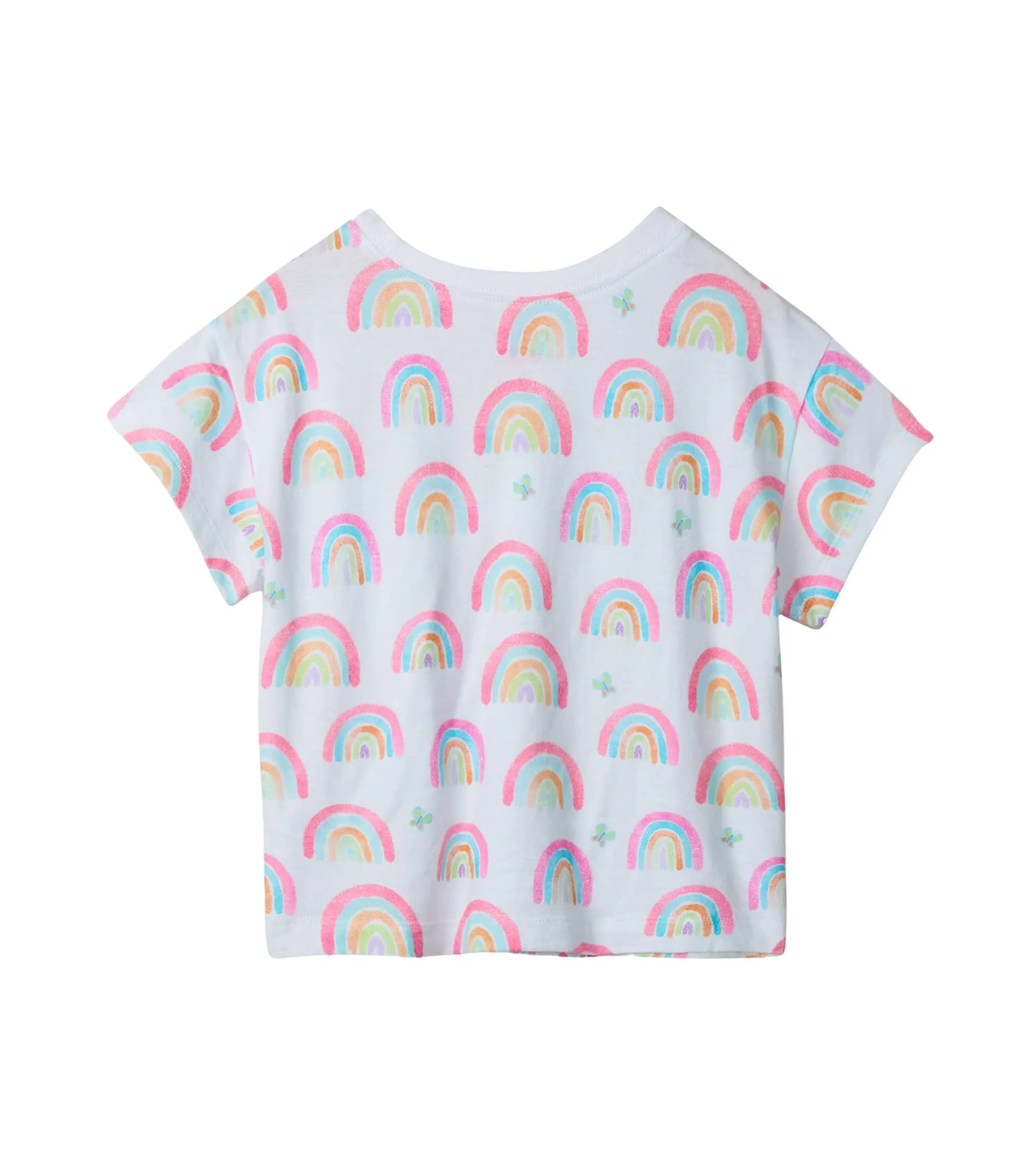 Hatley Pleated Slouchy Tee - Pretty Rainbows