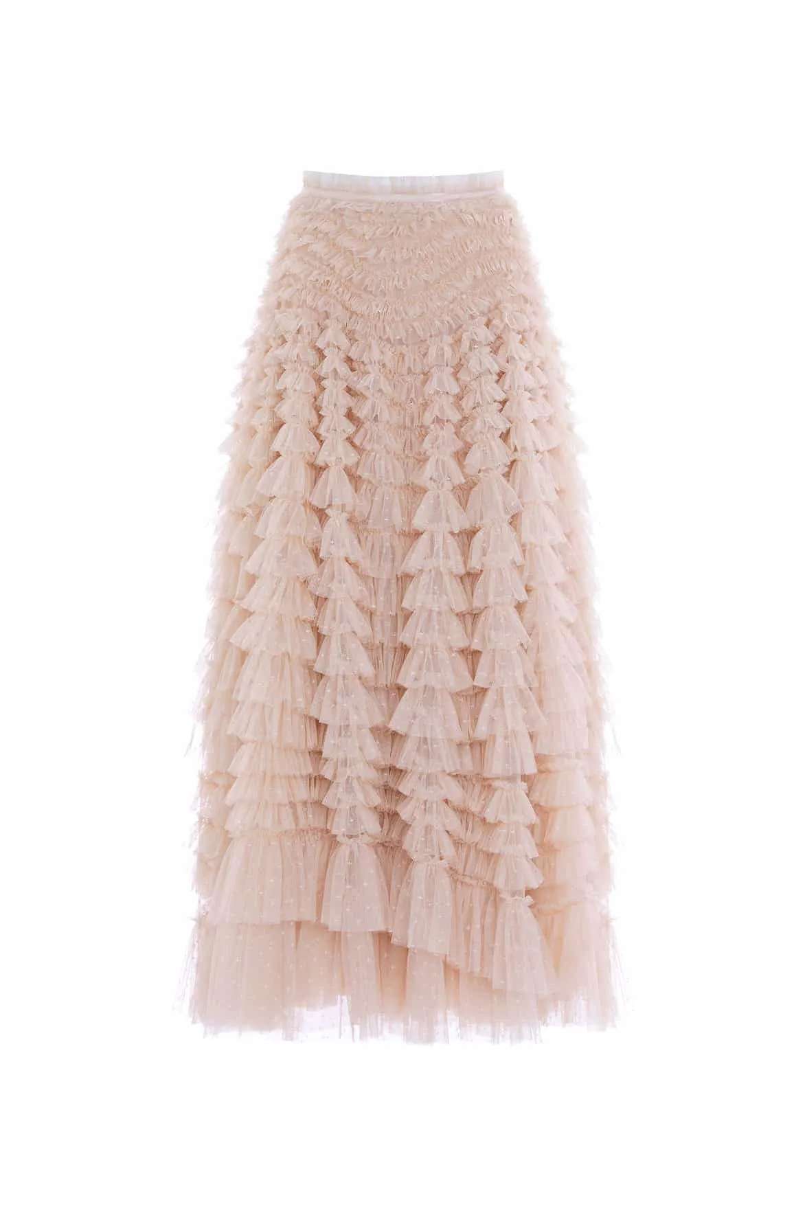 Hattie Ruffle Ankle Skirt