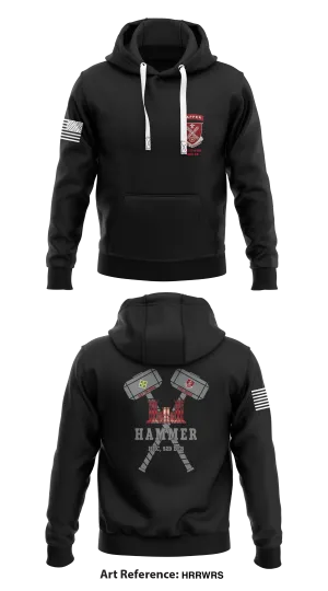 HHC, 52nd BEB, 2IBCT, 4ID Store 1  Core Men's Hooded Performance Sweatshirt - HRRwRs