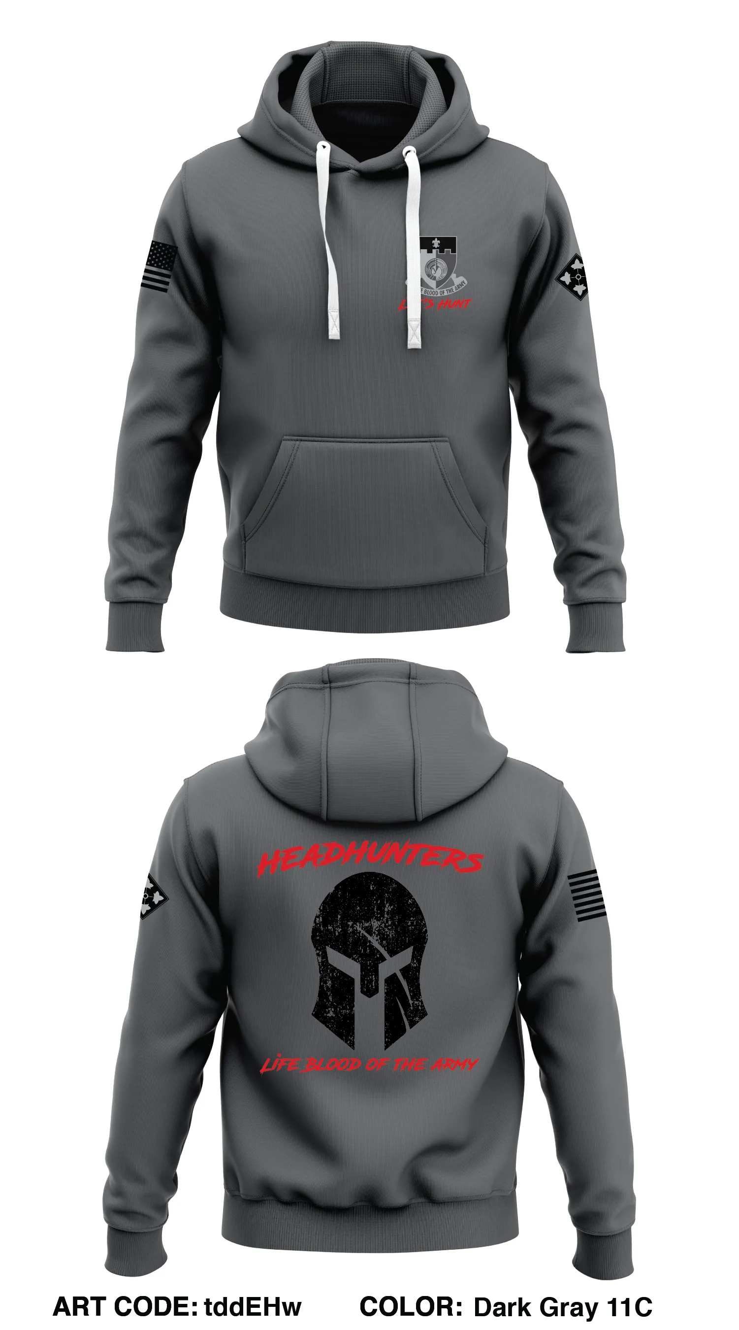HHC, 64BSB, 3ABCT Store 1  Core Men's Hooded Performance Sweatshirt - tddEHw