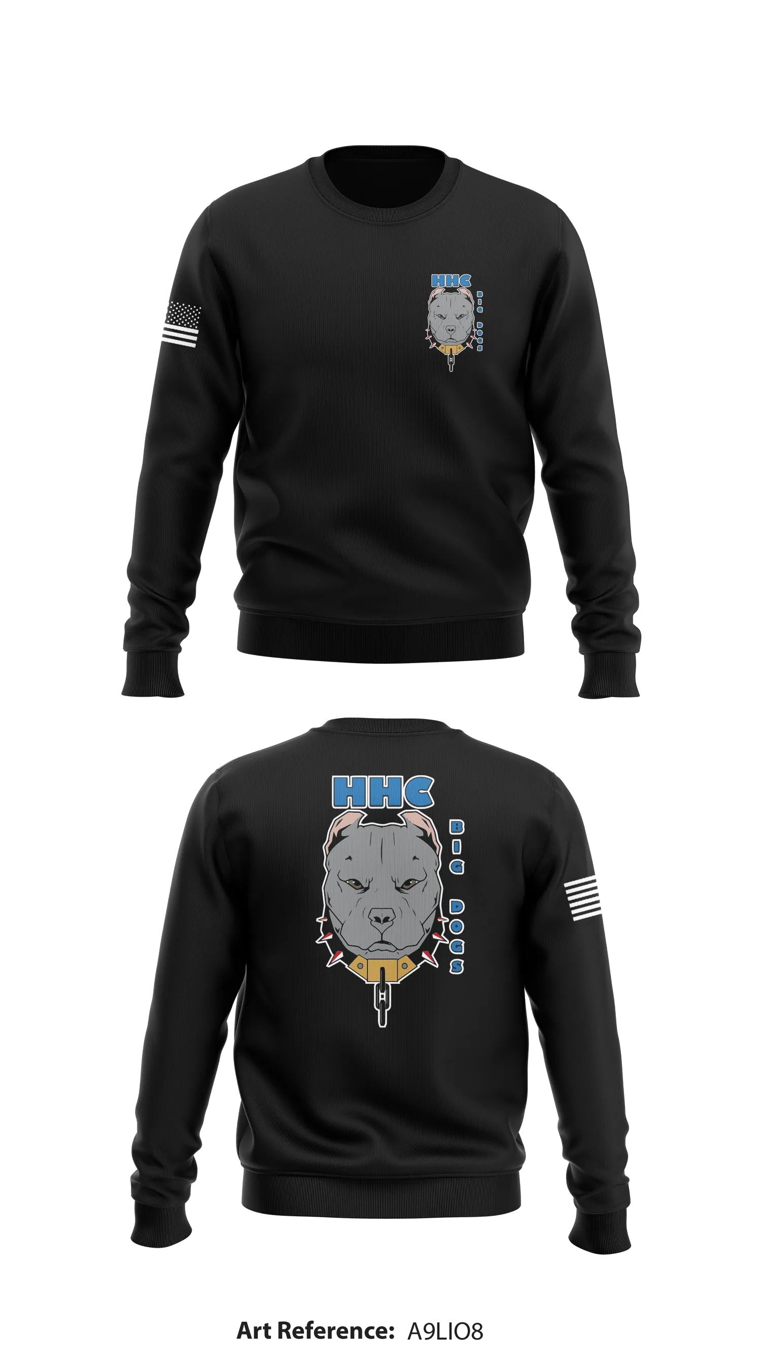 HHC, 704th MI BDE  Store 1 Core Men's Crewneck Performance Sweatshirt - A9LiO8