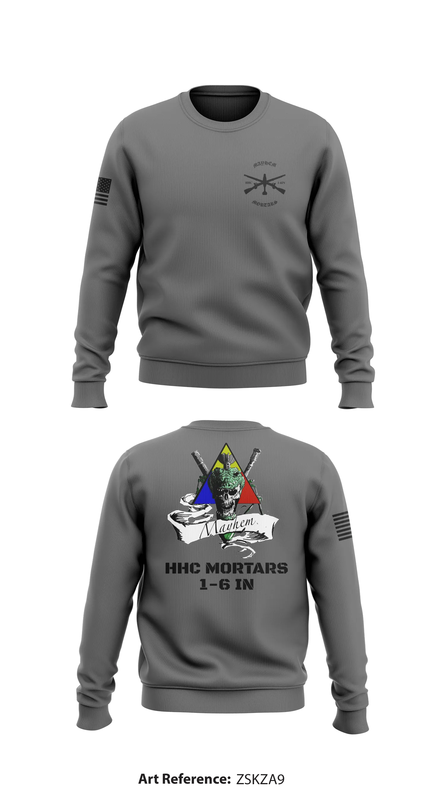 HHC MORTARS 1-6IN Store 1 Core Men's Crewneck Performance Sweatshirt - zskza9
