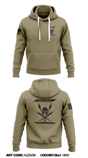 HHD, 2D MI BN, 66TH MI BDE Store 1  Core Men's Hooded Performance Sweatshirt - KjZ9ZM