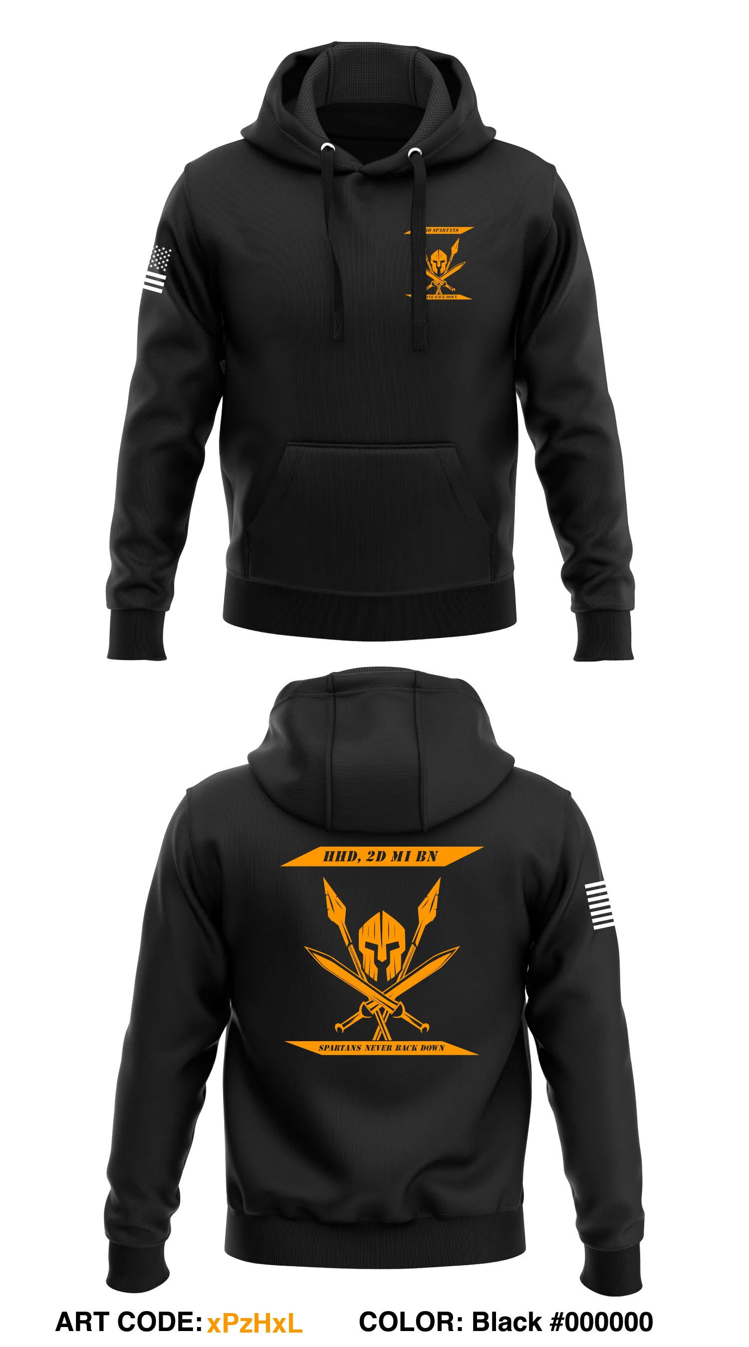 HHD, 2D MI BN, 66TH MI BDE Store 1  Core Men's Hooded Performance Sweatshirt - xPzHxL