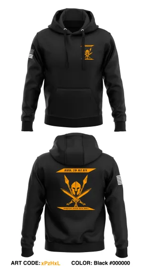 HHD, 2D MI BN, 66TH MI BDE Store 1  Core Men's Hooded Performance Sweatshirt - xPzHxL