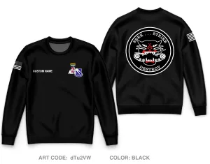 HHT 1-89 CAV Core Men's Crewneck Performance Sweatshirt - dTu2VW