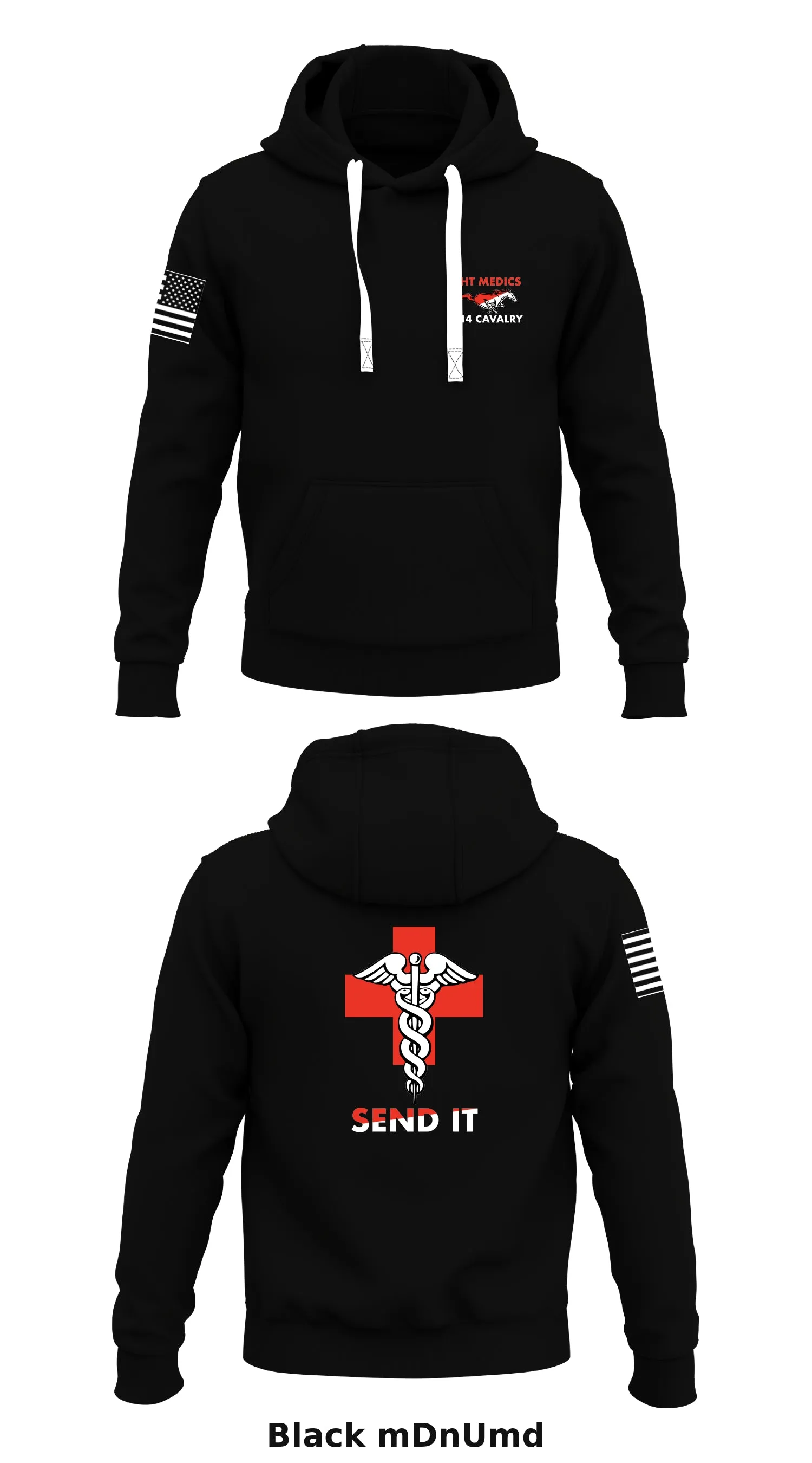 HHT Medics 1-14 Cavalry  Store 1  Core Men's Hooded Performance Sweatshirt - mDnUmd