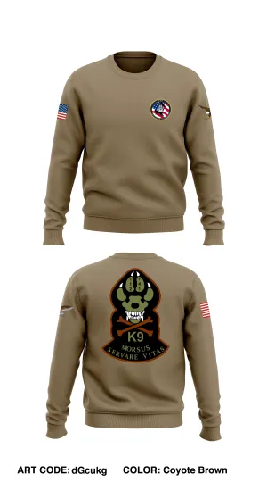 HRK9 Store 1 Core Men's Crewneck Performance Sweatshirt - dGcukg