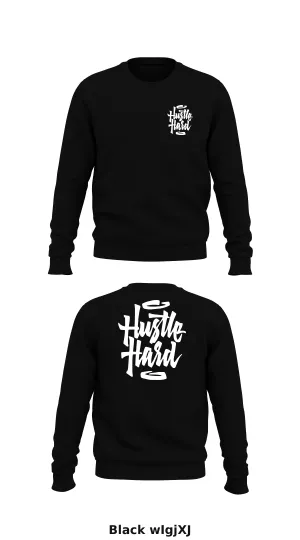 Hustle Hard  Store 1 Core Men's Crewneck Performance Sweatshirt - wIgjXJ