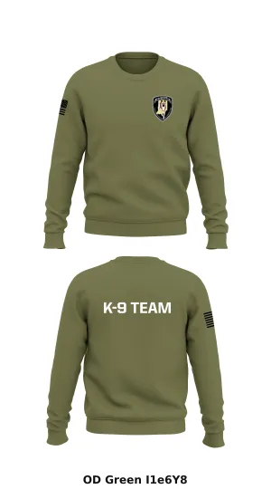 IDOC K-9 Store 1 Core Men's Crewneck Performance Sweatshirt - I1e6Y8