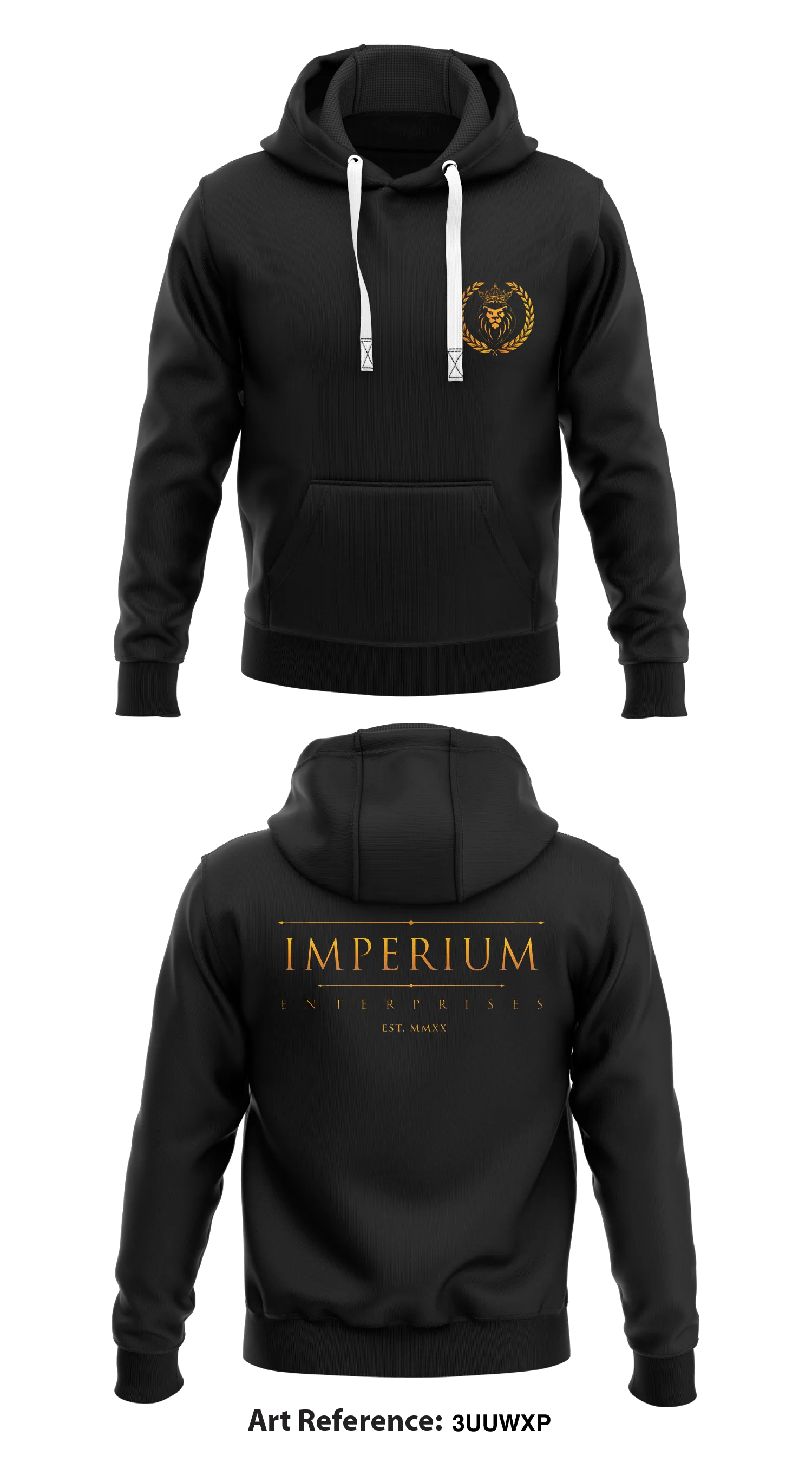 Imperium Store 1  Core Men's Hooded Performance Sweatshirt - 3UuWxP